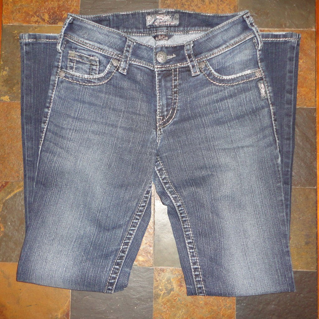 Silver Suki Surplus Denim Jeans Size W27L32